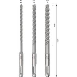 Bosch Accessories 2608833912 2608833912 sada příklepových vrtáků 6.0 mm, 8.0 mm, 10.0 mm 1 ks