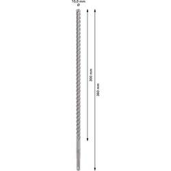 Bosch Accessories 2608833802 2608833802 wolfram-karbid příklepový vrták 10 mm Celková délka 360 mm SDS plus 1 ks