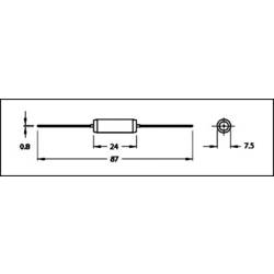Fastron MESC-100M-01 MESC-100M-01 cívka axiální MESC 10 µH 0.105 Ω 3 A 1 ks