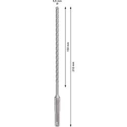 Bosch Accessories 2608833776 2608833776 wolfram-karbid příklepový vrták 5.5 mm Celková délka 210 mm SDS plus 1 ks