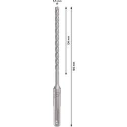 Bosch Accessories 2608833775 2608833775 wolfram-karbid příklepový vrták 5.5 mm Celková délka 160 mm SDS plus 1 ks