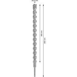 Bosch Accessories 2608836650 2608836650 wolfram-karbid příklepový vrták 25 mm Celková délka 450 mm SDS plus 1 ks