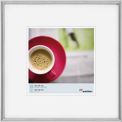 walther+ design KS330H vyměnitelný fotorámeček Formát papíru: 30 x 30 cm (š x v) 30 cm x 30 cm stříbrná