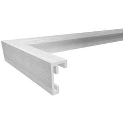 walther+ design AJ045S vyměnitelný fotorámeček Formát papíru: 30 x 45 cm (š x v) 30 cm x 45 cm stříbrná