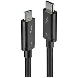 MicroConnect USB kabel USB 3.2 Gen1 USB-C ® zástrčka, USB-C ® zástrčka 0.50 m černá TB3005