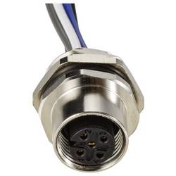 TRU COMPONENTS Vestavná zásuvka pro čidlo/aktuátor, TC-12833044, piny: 5, 0.5 m, 1 ks