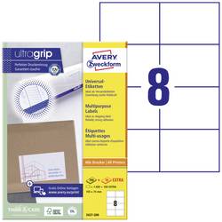 Avery-Zweckform 3427-200 univerzální etikety 105 x 74 mm papír bílá 1760 ks trvalé barevná laserová tiskárna
