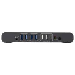 SpeaKa Professional SP-KVM-2P4K 2 porty přepínač KVM šedá (matná)