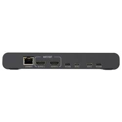 SpeaKa Professional SP-KVM-2P4K 2 porty přepínač KVM šedá (matná)