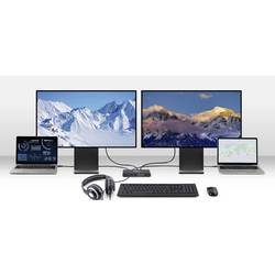 SpeaKa Professional SP-KVM-2P4K 2 porty přepínač KVM šedá (matná)