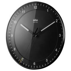 Braun BC17DCF DCF nástěnné hodiny 30 cm x 330 mm x 30 cm x 30 cm x 4.2 cm, černá