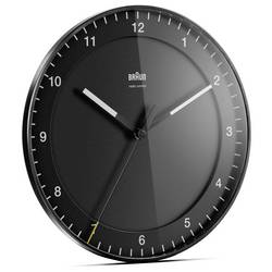 Braun BC17DCF DCF nástěnné hodiny 30 cm x 330 mm x 30 cm x 30 cm x 4.2 cm, černá