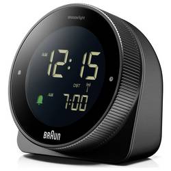 Braun BC24DCF budík černá časů buzení 1 1 čas časovače
