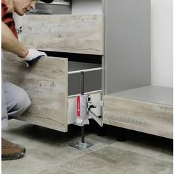TOOLCRAFT 2xTO-10104636 Sada se skládá ze dvou jednoruční montážní nářadí TOOLCRAFT, max. nostnost 150 kg