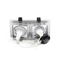 Deko Light Kardan II 110101 kroužek pro stropní montáž LED, halogenová žárovka GU5.3, MR 16 50 W stříbrná