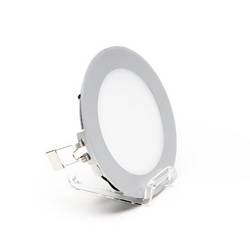 Deko Light 565085 LED Panel 8 LED vestavné svítidlo, třída G (A - G), LED, pevně vestavěné LED, 7 W, Perleťově světle šedá (RAL 9022)
