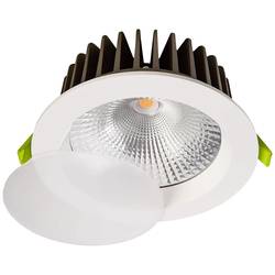 Deko Light 565181 COB 130 LED vestavné svítidlo, třída G (A - G), COB LED, pevně vestavěné LED, 18.50 W, Dopravní bílá (RAL 9016)