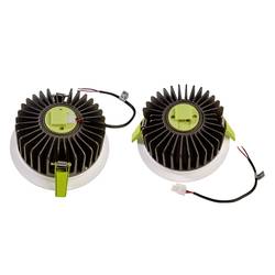 Deko Light 565181 COB 130 LED vestavné svítidlo, třída G (A - G), COB LED, pevně vestavěné LED, 18.50 W, Dopravní bílá (RAL 9016)