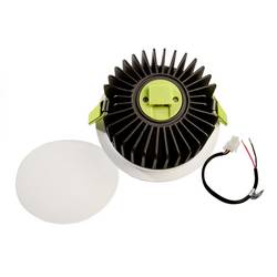 Deko Light 565181 COB 130 LED vestavné svítidlo, třída G (A - G), COB LED, pevně vestavěné LED, 18.50 W, Dopravní bílá (RAL 9016)
