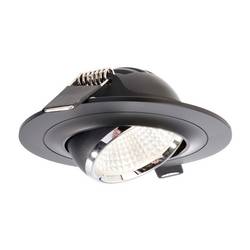Deko Light 565203 Saturn LED vestavné svítidlo, třída G (A - G), COB LED, pevně vestavěné LED, 7 W, černá
