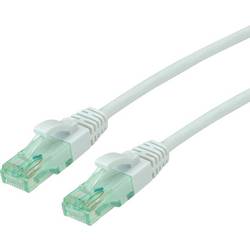 roline recycled material 21.45.3101 RJ45 síťové kabely, propojovací kabely CAT 6A U/UTP 1.00 m šedá nestíněný, PVC plášť 1 ks