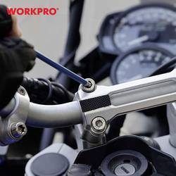 WorkPro vnější šestihran, Kulová hlavice sada šroubováků 1.5 mm, 2 mm, 2.5 mm, 3 mm, 4 mm, 5 mm, 6 mm, 8 mm, 10 mm 1.5 mm, 2 mm, 2.5 mm, 3 mm, 4 mm, 5 mm, 6