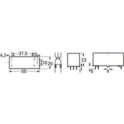 Eichhoff F012-401/001, F012-401/001 odrušovací filtr, 110 V/AC, 250 V/AC, 1.6 A, 6.8 mH