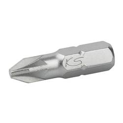 KS Tools 911.2222 9112222 křížový bit Pohon (šroubovák): 1/4 (6,3 mm) Typ zakončení: křížový PZ PZ 2 25.0 mm