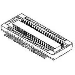 Molex Mezipatrové konektory 20, rozteč 0.5 mm, 547220204, 1 ks Tape on Full reel