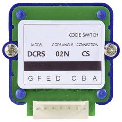 TRU COMPONENTS TC-12830252 otočný spínač 5 V/DC, 25 V/AC, 50 V/AC 0.5 A 1 x 30 ° 1 ks