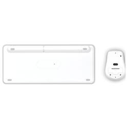 Hama WKM-500 Bluetooth® sada klávesnice a myše německá, QWERTZ bílá