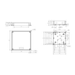 TRU COMPONENTS TC-RA 150x150x70 TC-10239048 instalační rozvodnice plast ABS bílá 1 ks