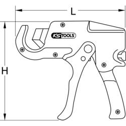 KS Tools 222.1100 Upichovací pistole