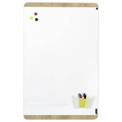 Rocada bílá popisovací tabule NAT6421 (š x v) 150 cm x 100 cm Signální bílá (RAL 9003) plastový vč. odkládací misky , formát na šířku nebo na výšku