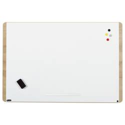 Rocada bílá popisovací tabule NAT6421 (š x v) 150 cm x 100 cm Signální bílá (RAL 9003) plastový vč. odkládací misky , formát na šířku nebo na výšku