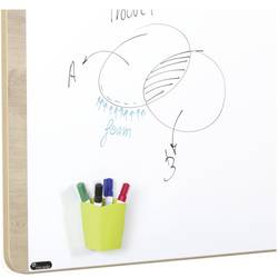 Rocada bílá popisovací tabule NAT6420 (š x v) 115 cm x 75 cm Signální bílá (RAL 9003) plastový vč. odkládací misky , formát na šířku nebo na výšku