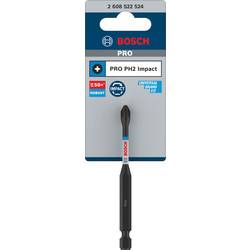 Bosch Accessories 2608522524 2608522524 křížový bit Pohon (šroubovák): 1/4 (6,3 mm) Typ zakončení: křížový PH PH 2