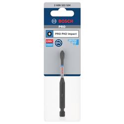 Bosch Accessories 2608522524 2608522524 křížový bit Pohon (šroubovák): 1/4 (6,3 mm) Typ zakončení: křížový PH PH 2