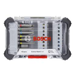 Bosch Accessories Extra Hard Set 2607017727 sada nářadí 43dílná