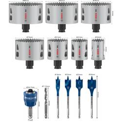 Bosch Accessories 2608594433 2608594433 sada děrovacích pil 32 mm, 41 mm, 51 mm, 73 mm, 76 mm, 83 mm, 86 mm 1 ks