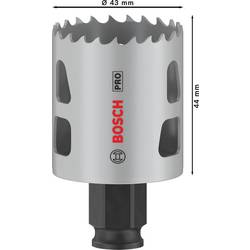 Bosch Accessories 2608594383 2608594383 vrtací korunka 43 mm Cobalt, silně legováno 1 ks