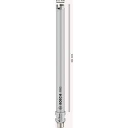 Bosch Accessories 2608601797 2608601797 vrtací korunka 25 mm diamantová vrstva 1 ks