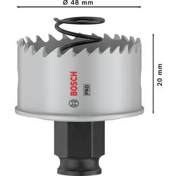 Bosch Accessories 2608594454 2608594454 vrtací korunka 48 mm Cobalt 1 ks
