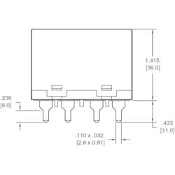 Zettler Electronics AZ2704-2A-12DTWF, AZ2704-2A-12DTWF relé do DPS, monostabilní, 1 cívka, 150 V/DC, 400 V/AC, 30 A, 1 ks