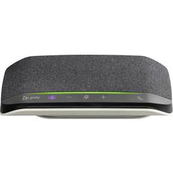 HP Poly Sync 10 konferenční telefon tlumení šumu, Vhodné např. pro Microsoft Teams, Zoom, handsfree černá, stříbrná