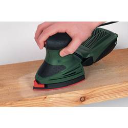 Wolfcraft 3118000 sada univerzálního brusného papíru na suchý zip, s otvory Zrnitost 40, 80, 120 Rozměr přes roh 95 mm 15 ks
