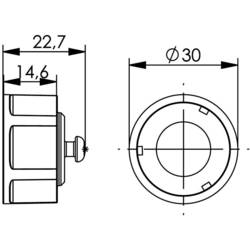 Telegärtner 100022773, RJ45 příslušenství, černá, 1 ks