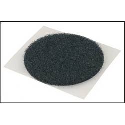 TRU COMPONENTS 685-330-Bag kulaté suché zipy, lepicí, háčková a flaušová část, (Ø) 20 mm, černá, 8 pár