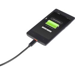 Renkforce USB kabel USB 2.0 USB-A zástrčka, USB-C ® zástrčka 1.50 m černá oboustranně zapojitelná zástrčka RF-4758090