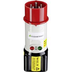Gossen Metrawatt A3-16 měřicí adaptér, CEE zástrčka 16 A 5pólová - zásuvka 4 mm, ochrana proti nechtěnému dotyku, vícebarevná